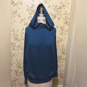 Fabletics XS hoodie (fits like small) deep hunter green/blue
